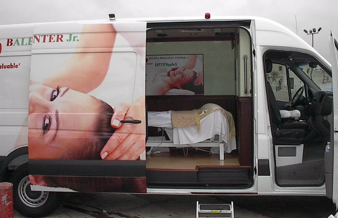 Фургон массаж