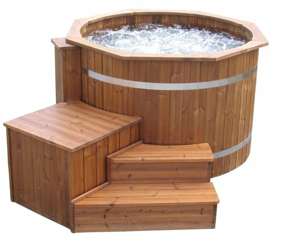 Купель с гидромассажем