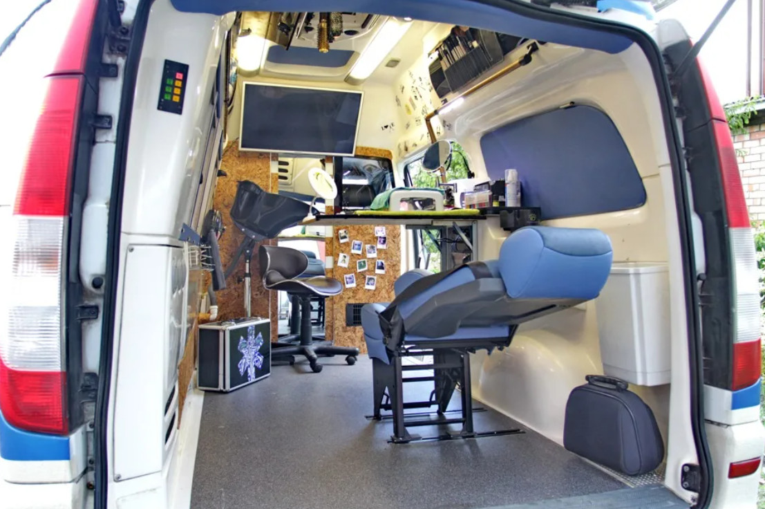 фургон для массажа